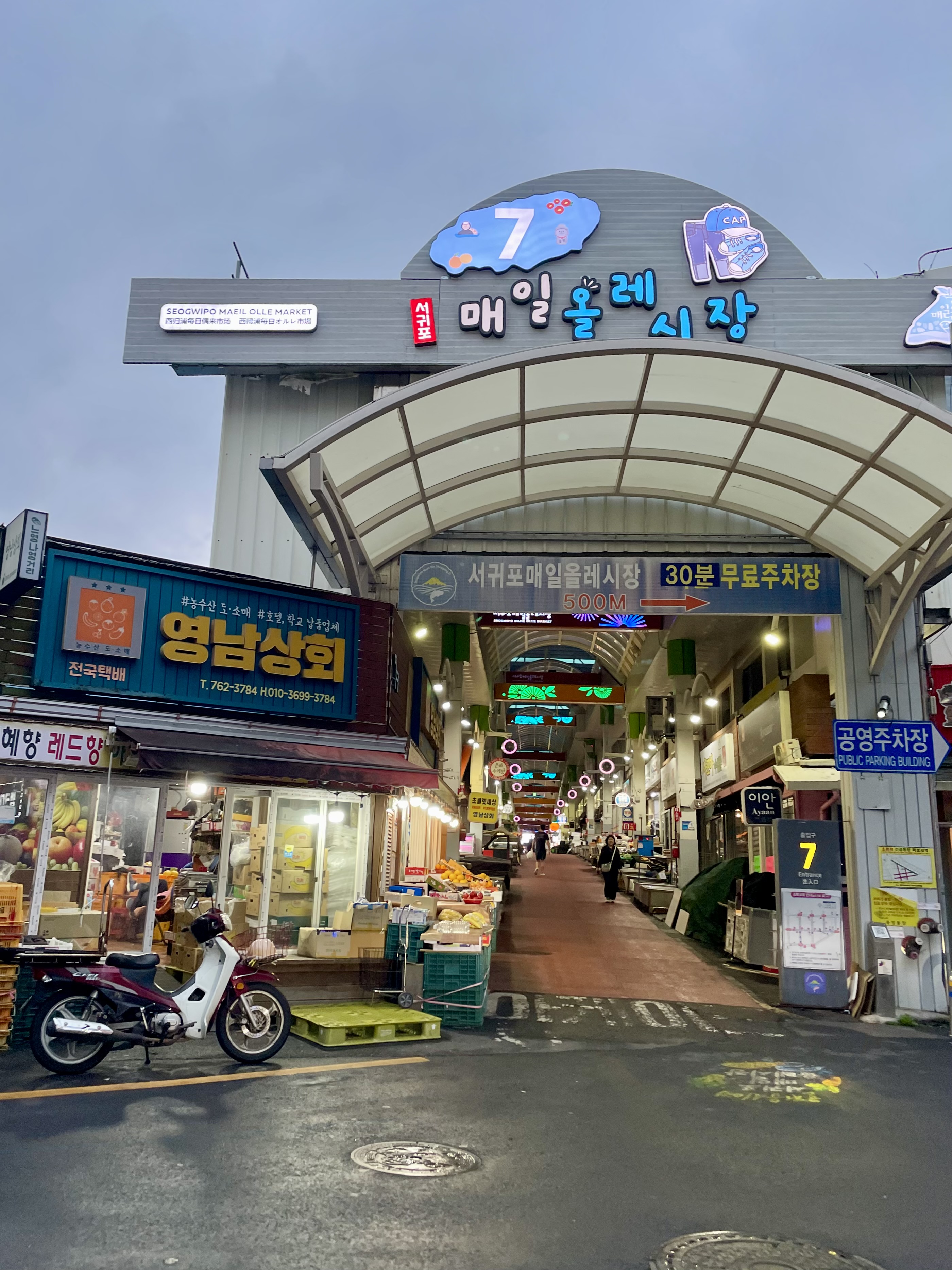 5월31일 서귀포 올레시장