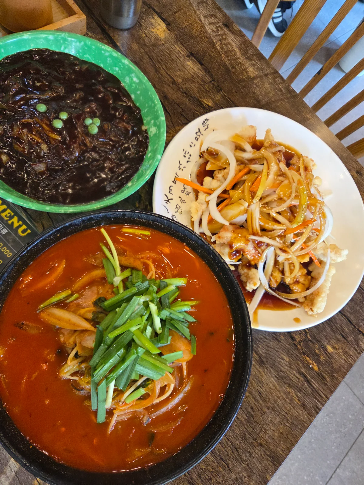 찐~한 불향 짬뽕 먹었는데  맛있드라구요