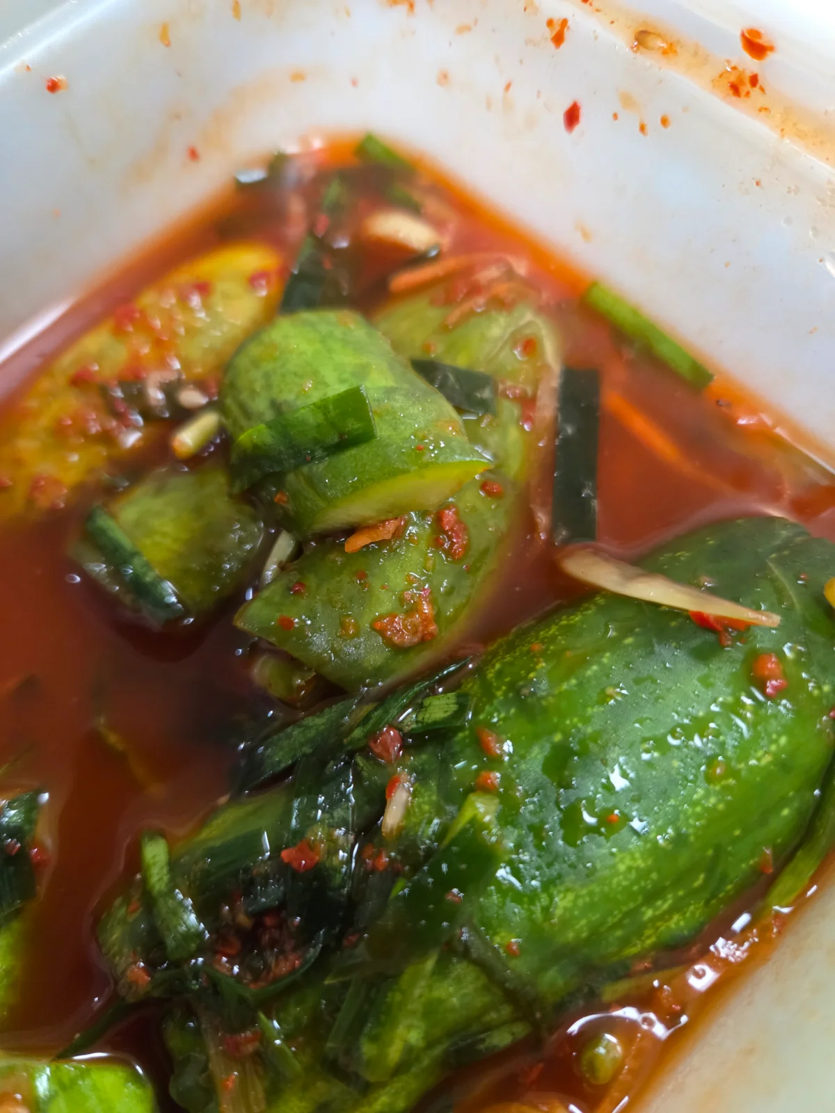 오이김치 맛나요